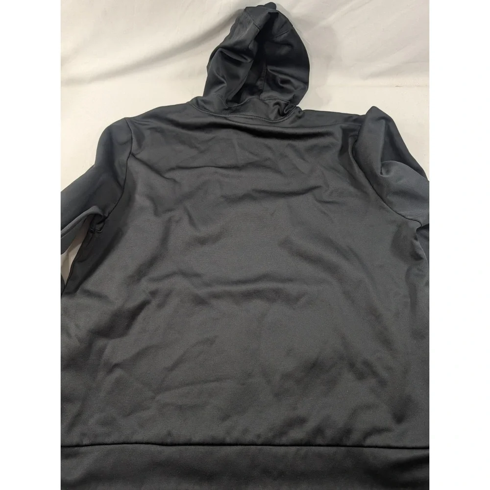 Nike Air Jordan Dri-FIT Center Logo Air Fleece Pullover Hoodie Slim Fit XL Black